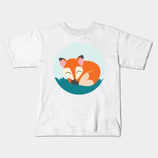 Sleepy Fox Kids T-Shirt